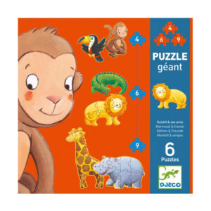 Puzzle DJ Gigante Ouistiti e amici