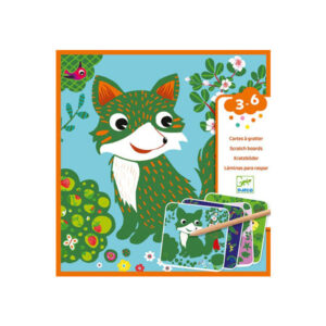 Carte da grattare foresta