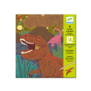 Carte da grattare dinosauri