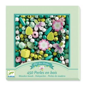 Perle fiori in legno