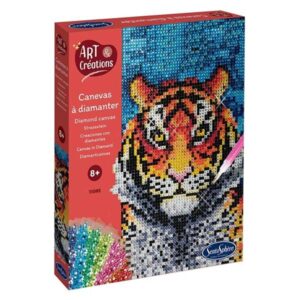 Tableau à diamanter tigre