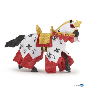 Cavallo di re Arthur rosso