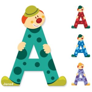 Lettera clown A