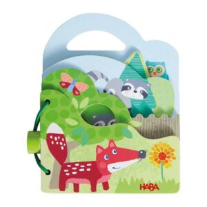 Libro in legno foresta