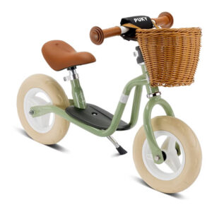 Bicicletta senza pedali verde