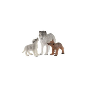 Mamma lupa con cuccioli