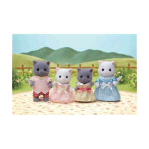 Famiglia gatti persiani