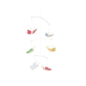 Mobile farfalle pastello