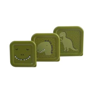 Set 3 scatole spuntino dino