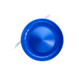 Piatto giocoliere blu