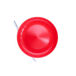 Piatto giocoliere rosso