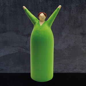 Braccia alte verde