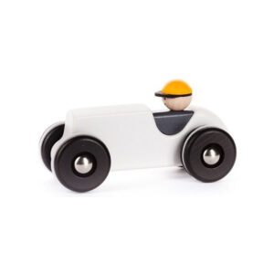 Retro automobile bianca