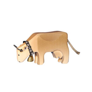 Mucca 1 Braunvieh che bruca