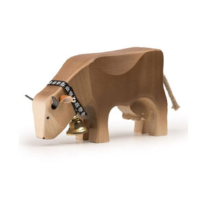 Mucca 2 Braunvieh che bruca
