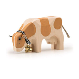 Mucca 2 Simmental che bruca