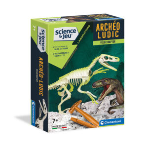 Archéo ludic Velociraptor fluorescente