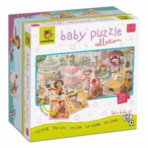 Baby puzzle città