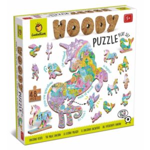 Woody puzzle Unicorni