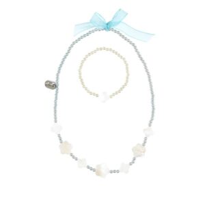 Collana bracciale fiori