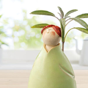 Signora dei fiori verde