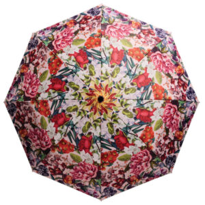 Ombrello fiori rosa