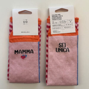 Calze "Mamma sei unica"