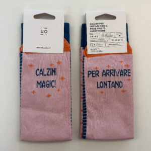 Calze "Calzini magici per arrivare lontano"