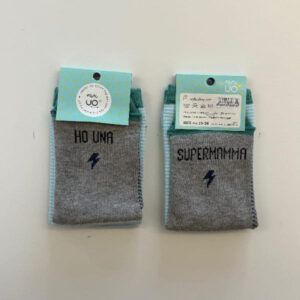 Calze mini "Ho una supermamma"