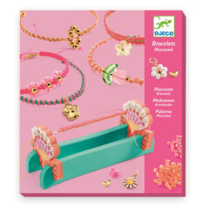 Telaio macramé rosa