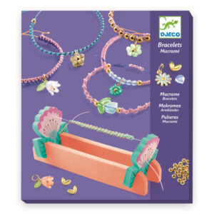 Telaio macramé blu