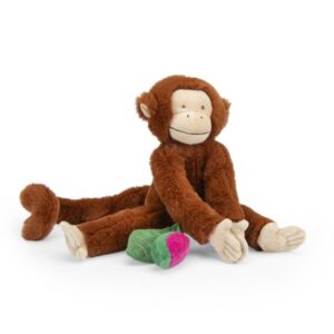 Peluche attività scimmia Mochica