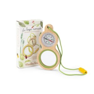 Lente d'osservazione con bussola