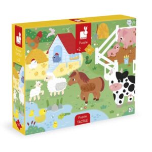 Puzzle tattile fattoria