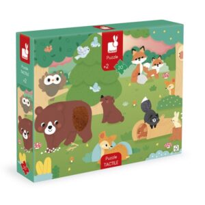 Puzzle tattile bosco