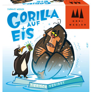 Gorilla auf eis