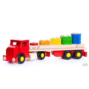 Camion rosso a incastro