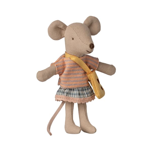 Topo sorellina con borsa