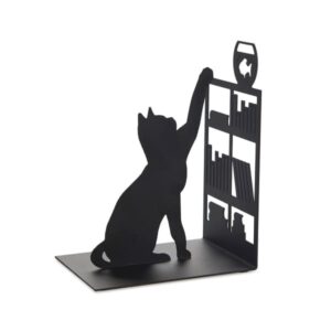 Fermalibri gatto e pesce