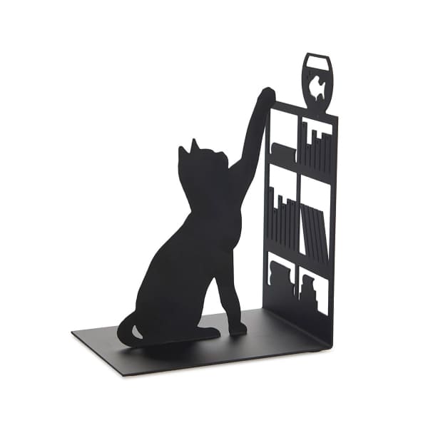 Fermalibri gatto e pesce